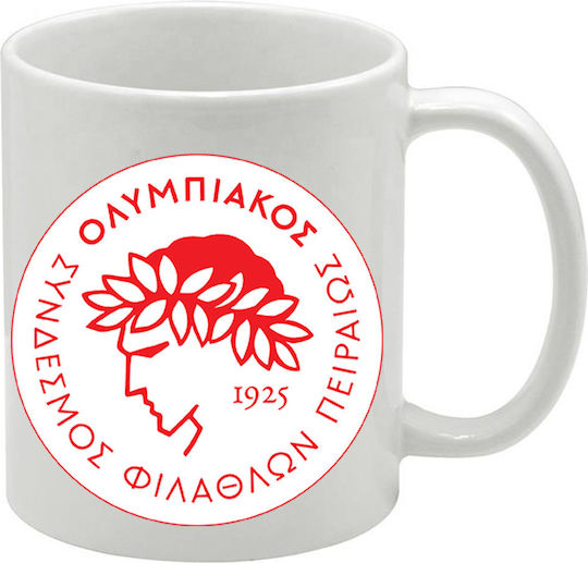 Photoretous Ολυμπιακός Κούπα Κεραμική 330ml