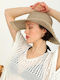 Doca Women's Wicker Hat Brown