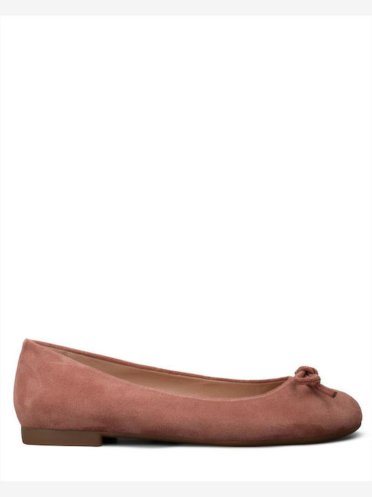 Mourtzi Women's Ballerina Shoes in Pink Colour