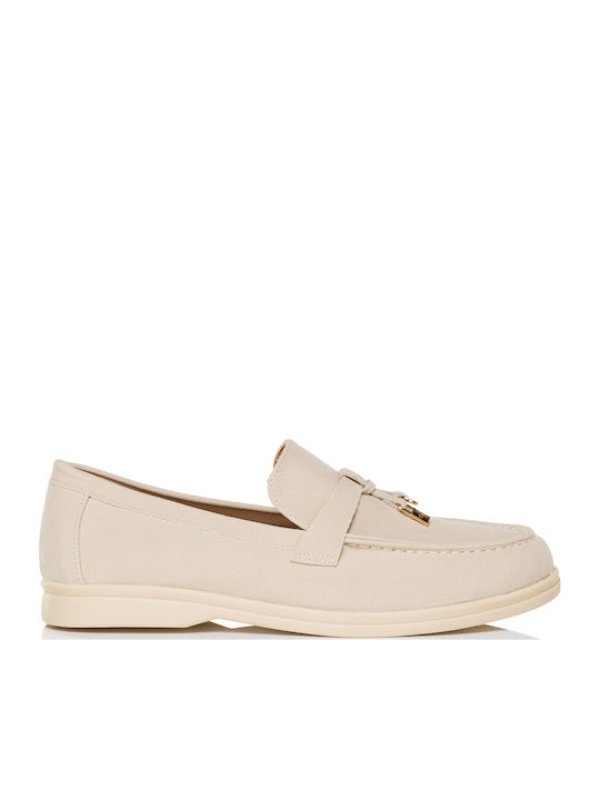 Seven Γυναικεία Loafers σε Ροζ Χρώμα