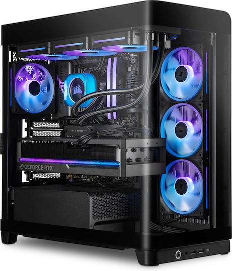 U-Case Warden Gaming Desktop PC (Ryzen 7-9850X3D/32GB DDR5/2.0TB SSD/W11 Home)