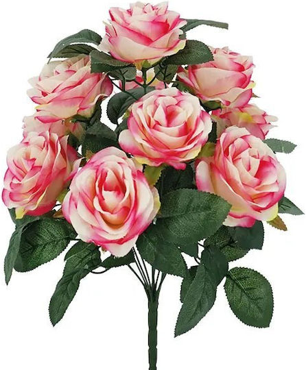 Rosa Zweifarbiger Blumenstrauß Rose H10 Y47cm 24/72Box Rosa Zweifarbiger Blumenstrauß Rose H10 Y47cm 24/72Box