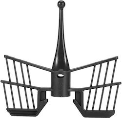 Tel De Amestecare Tip Fluture Compatibil Thermomix Tm5 Tm6 Viteză Maximă 4 Plastic Flexibil Negru Tel De Amestecare Tip Fluture Compatibil Thermomix Tm5 Tm6 Viteză Maximă 4 Plastic Flexibil Negru