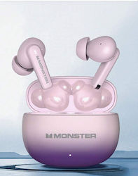 Monster Aura Fit XT02 In-Ear Bluetooth Kopfhörer mit Ladekoffer Rosa Monster Aura Fit XT02 In-Ear Bluetooth Kopfhörer mit Ladekoffer Rosa