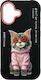 Nimmy Glasses Cool Cat Case Iphone 17 Black