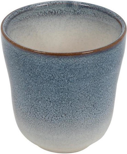 Pflanzentöpfe Keramik Blau 8x8,5cm
