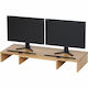 Relaxdays Suport De Masă Pentru Monitor Maro (10051495)