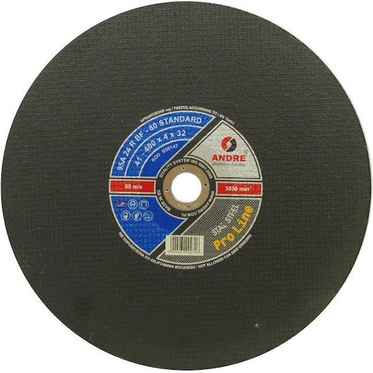 ANDRE abrasive articles Pro Disc De Tăiere Metal 400mm