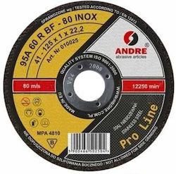 ANDRE abrasive articles Pro Δίσκος Κοπής Μετάλλου 125mm