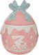 Iliadis Easter Ceramic Pink Biscuit Jar 23x16.5x16.5cm