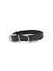 Leather Dog Collar Black Black Xs-s 12mm/35cm