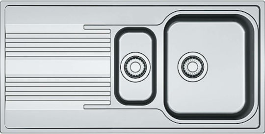 Franke 1010368322 Ένθετος Inox Μ100xΠ50cm Γκρι