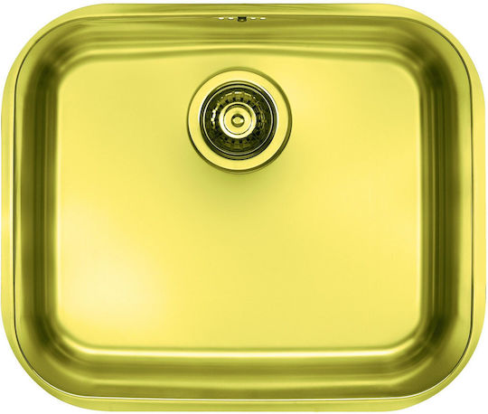 Alveus 1113575 Unterbau Inox M48xP40cm Gold