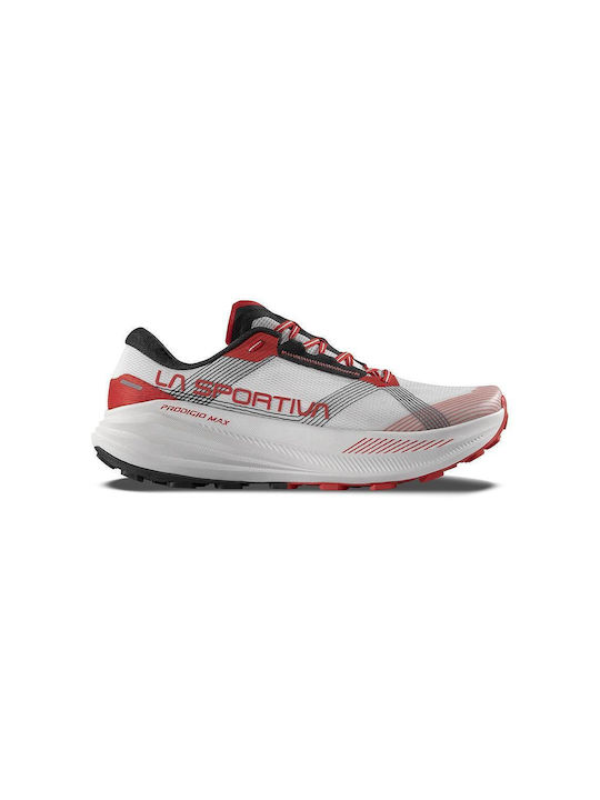 Prodigio Ανδρικά Αθλητικά Παπούτσια Running White / Lava
