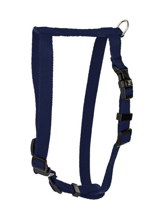 Classic Dog Harness Navy M-l 20mm/50-75cm