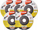 Makita Makita Flap Disc Si Carbide 125x22.23mm P 60 Stone Ceramic Plastics
