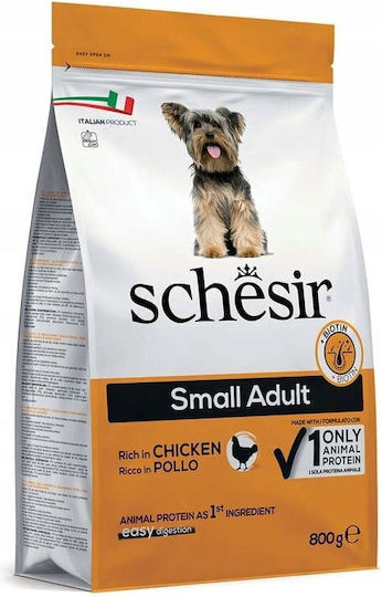 0.8kg Dry Food for Adult Small Breed Dogs with Chicken