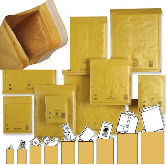 Etiroll Versandumschlag Katalog-Umschlag mit Gepolstert 1 Stück Braune