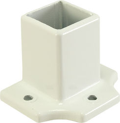 Алуминиеви Монтажи 40х40мм 3 Отвора Бели Makedoniki Bx-41