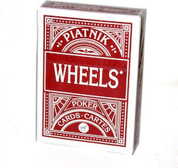 Piatnik Wheels Карти за Игра Покер Размер Черве...