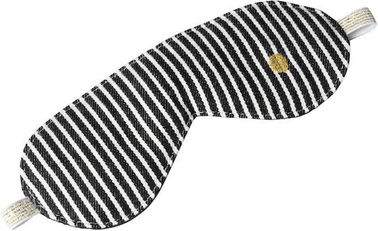 La Cerise sur le Gâteau Black Cotton Sleep Mask