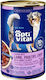 Triton Wet Dog Food in Cans with Lamb Poultry and Liver 1250gr