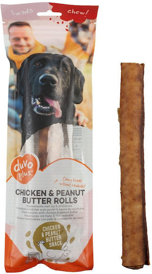 Duvo Plus Dog Treats Stick for Dogs with Chicken and Peanut Butter 290g