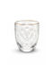 PiP Studio Set Water Glasses Glass Gold Color 280ml 6pcs