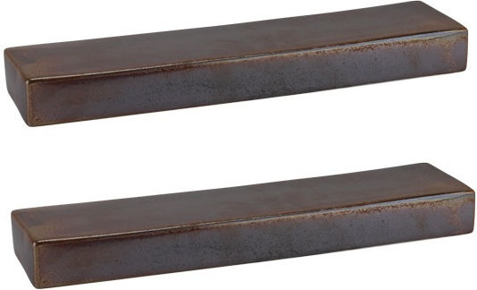 Set 2 Tăvi Rectangulare de Prezentare Culinaro Nyx 30.5x7.5xh4cm