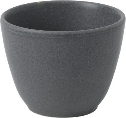 Churchill 1795 Stonecast Round Porcelain Gray Dip Serving Bowl Diameter 10cm 6 Pieces