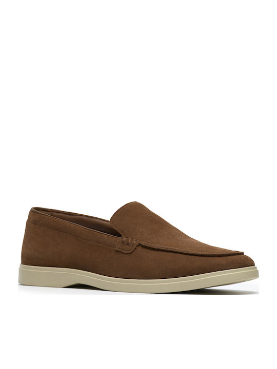 Torford Easy Cola Suede Ανδρικά Μοκασίνια σε Καφέ Χρώμα