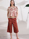 Damen Bermudas Henna