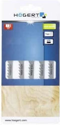 Set 5 Lame Pentru Fierăstrău Pendular Electrice Hogert 6tpi 100mm Ht6d667
