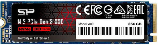 Silicon Power Ace A80 SSD 256GB τύπου M.2 με σύνδεση PCI Express 3.0 6123750