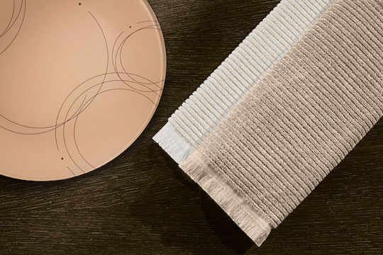 Guy Laroche Tissus Kitchen Towel Made of 100% Cotton in Beige Colour 40x60cm 2 Pieces Guy Laroche Tissus Kitchen Towel Made of 100% Cotton in Beige Colour 40x60cm 2 Pieces