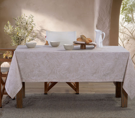 Nef-Nef Homeware Tischtuch Tundra Grau 150x300cm