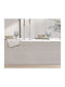 Nef-Nef Homeware Nef-Nef Homeware Baumwoll Tischdecke Steady Ecru 180x180cm