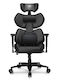Cougar Terminator Elite High‑End Exoskeleton Καρέκλα Gaming Δερματίνης με Ρυθμιζόμενα Μπράτσα Μαύρη