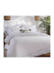 Nef-Nef Homeware Adelle Tagesdecke Halbdoppel Mikrofaser Ecru 180x240cm