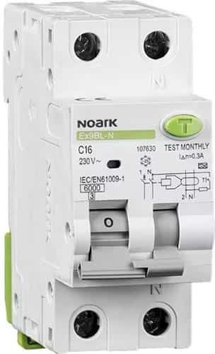 Noark Intrerupator Automat Diferential Ex9bl-n 1p+n C25 30ma 107632
