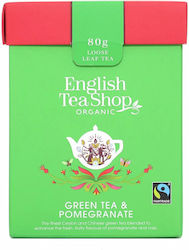 English Tea Shop Green Tea & Pomegranate 80g