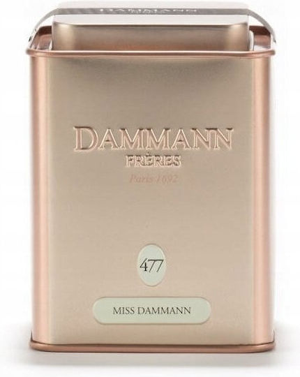 Green Tea Miss Dammann Copper Tin 100g