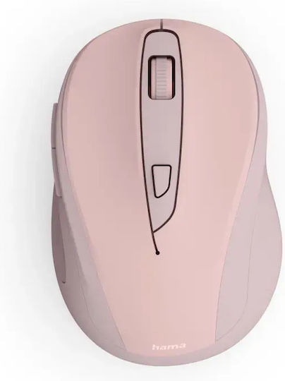 HAMA WM-400 Безжична Ергономична Мишка Розова