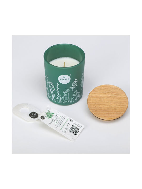 Aroma Home Лятна Цветна Ароматична Свещ 150 Г Унисекс