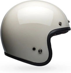 Bell Custom 500 Jet ECE 22.06 Glänzendes Weiß