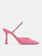 Pointed Toe Heels with High Heel Fuchsia