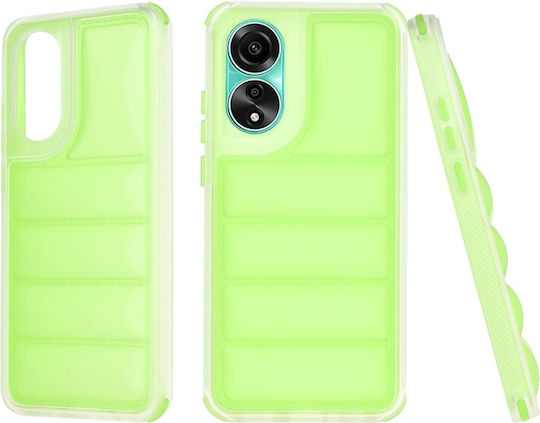 Back Cover Plastic/Silicon Verde Oppo A78 4G