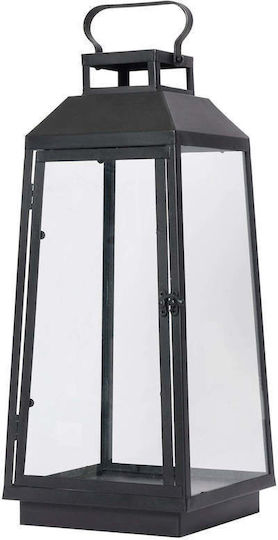 Broste Copenhagen Фенерче Металик Черно 19.5x19.5x44см