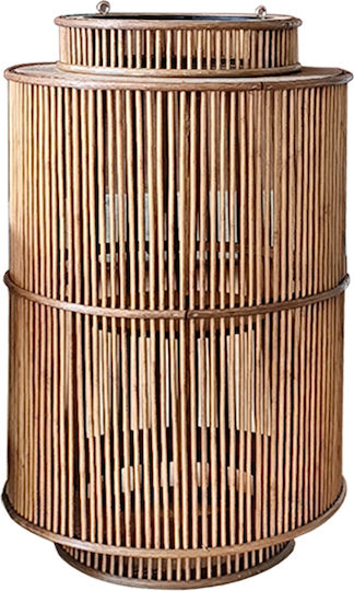 Laterne Rattan 26x40x40cm