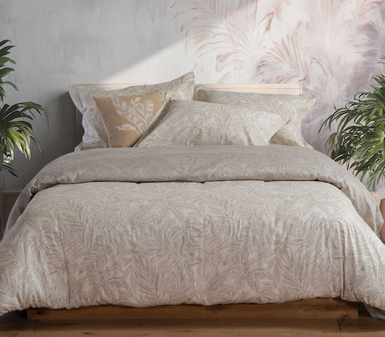 Nef-Nef Homeware Комплект Супер Кинг 240x230cm Tundra Екрю/сив Nef-Nef Homeware Комплект Супер Кинг 240x230cm Tundra Екрю/сив